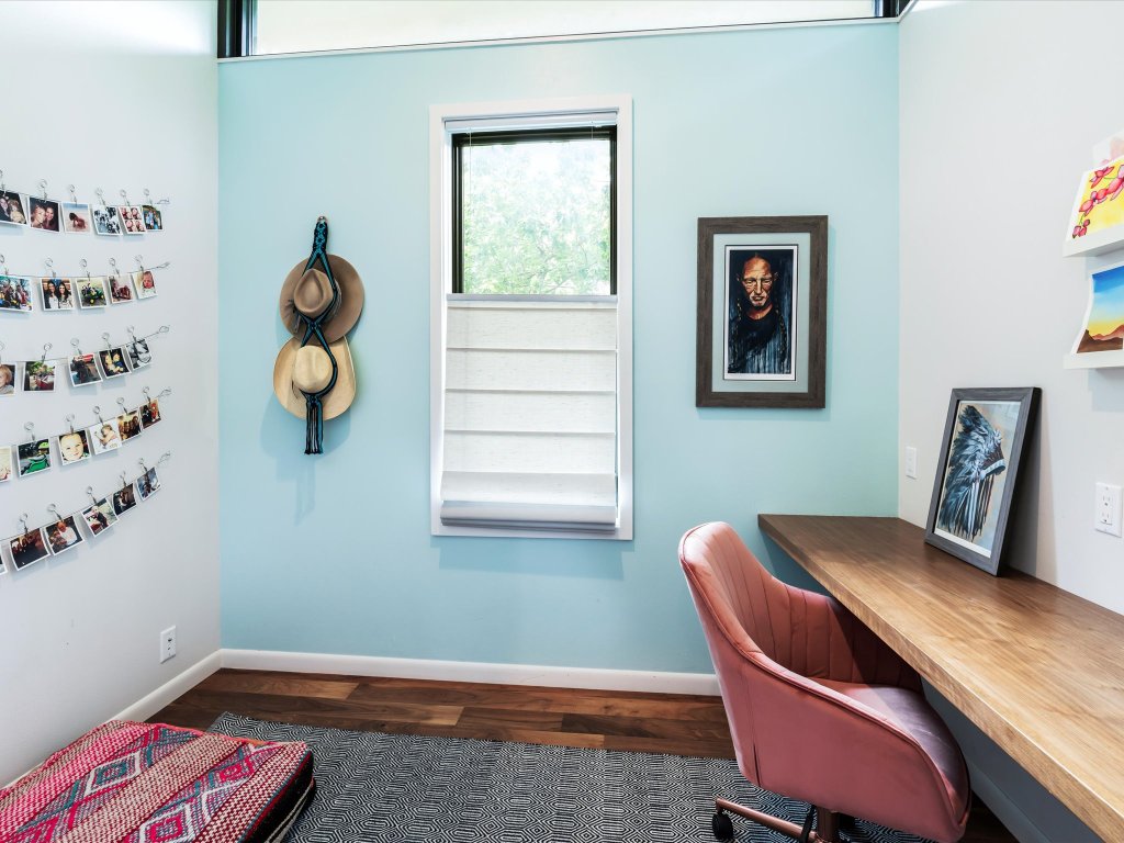 1703 Dexter Street Austin, TX 78704 - Photo 23 of 38 a room with furniture and wooden floor