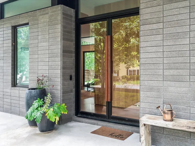 a room with a window