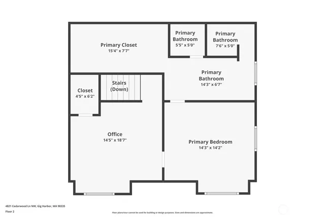 $1,360,000 | 4821 Cedarwood Lane Northwest, Gig Harbor, WA 98335