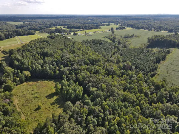 a view of a city with an outdoor space