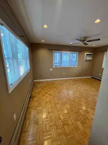 a view of hallway with window