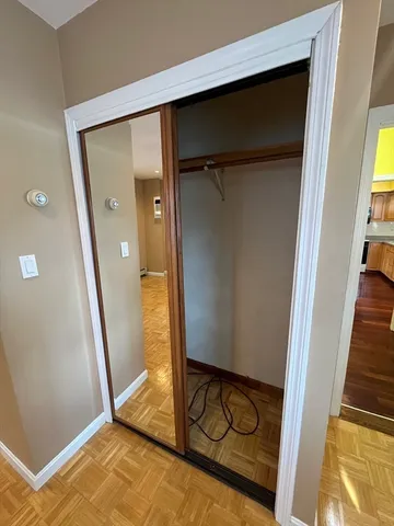 a view of front door