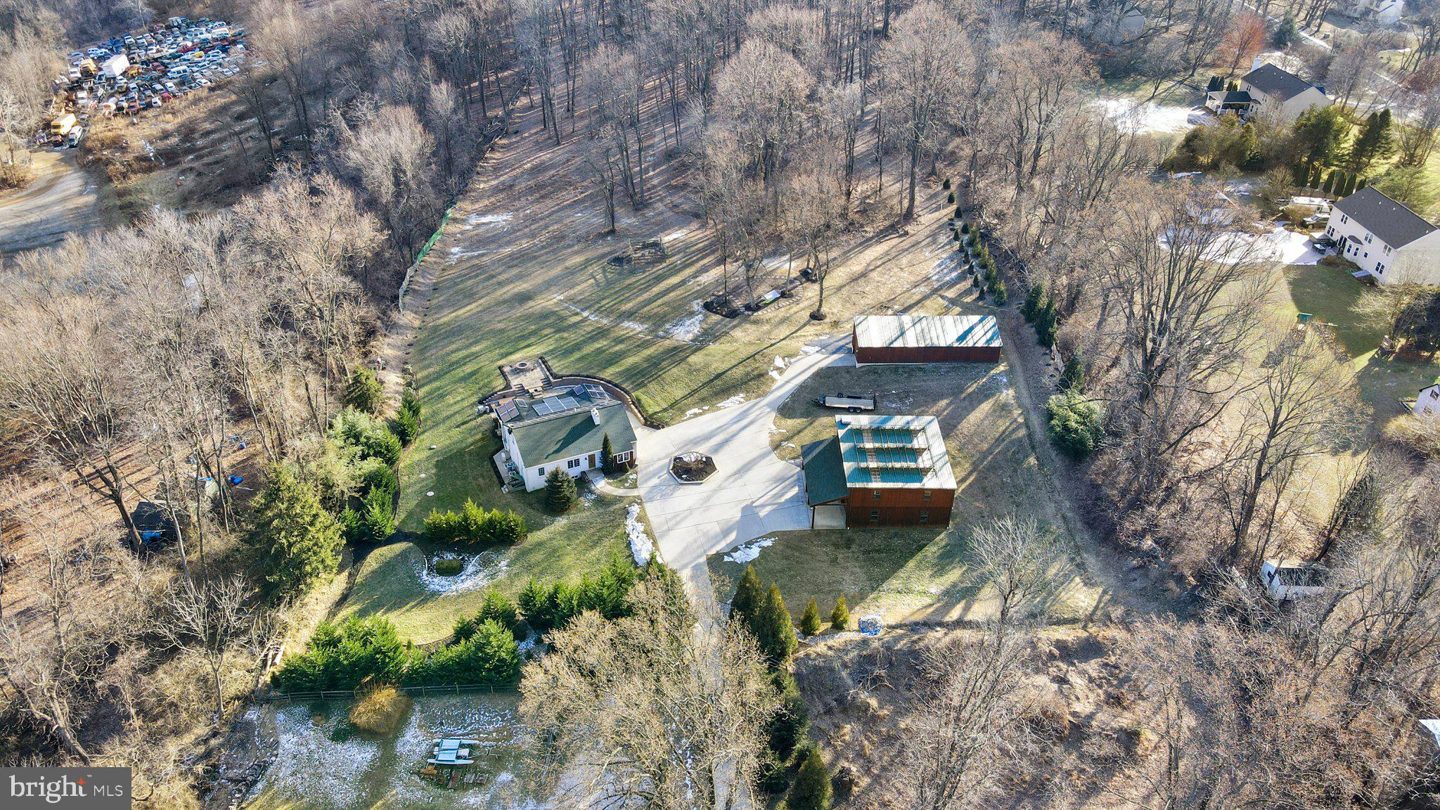 920 Horseshoe Pike Downingtown, PA 19335 - Photo 3 of 76 Overview of 2 bars/garages and home