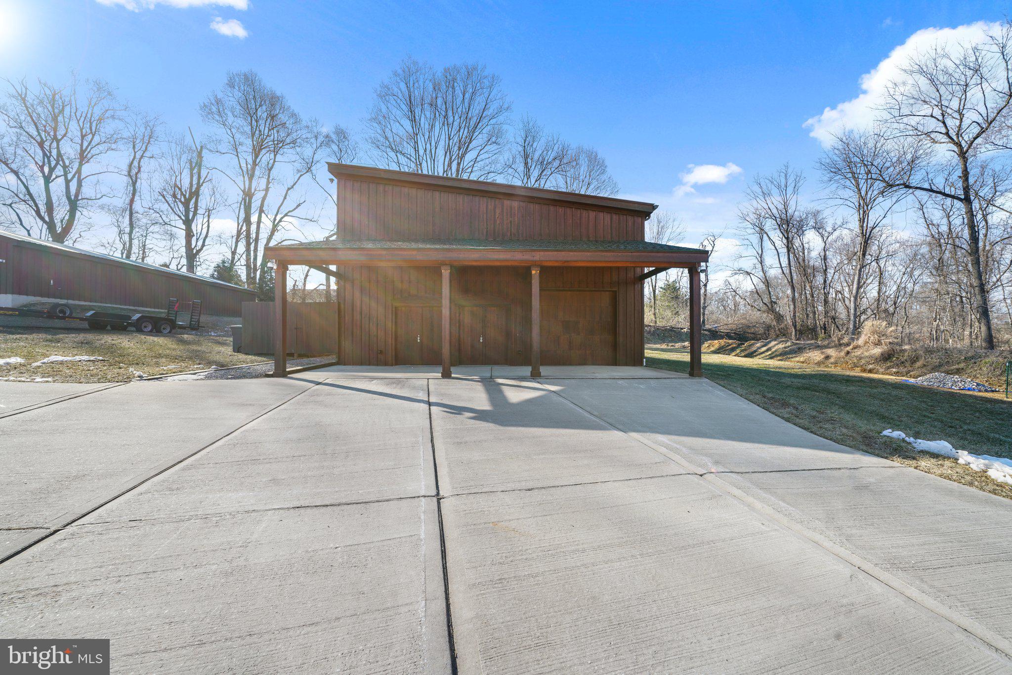 920 Horseshoe Pike Downingtown, PA 19335 - Photo 54 of 76 Overhand on garage