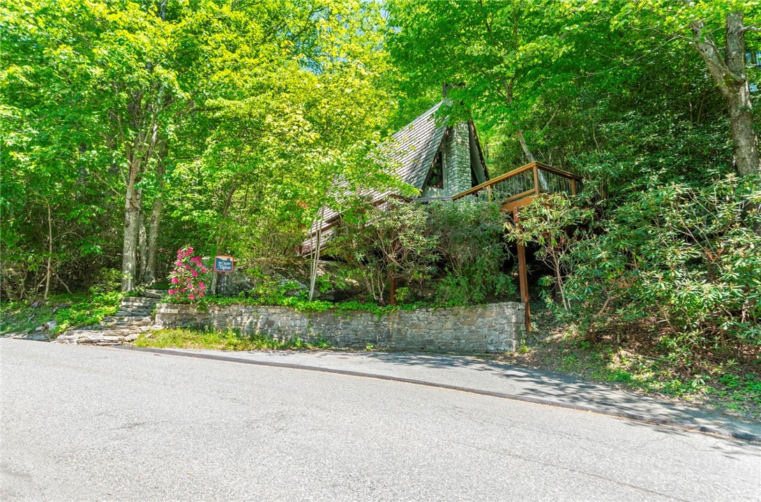 268 Cherry Drive Boone, NC 28607 - Photo 29 of 29 a view of a house with a park and plants