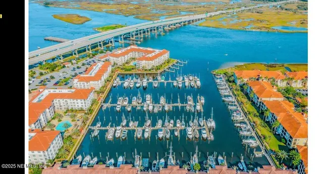 a view of swimming pool from a balcony