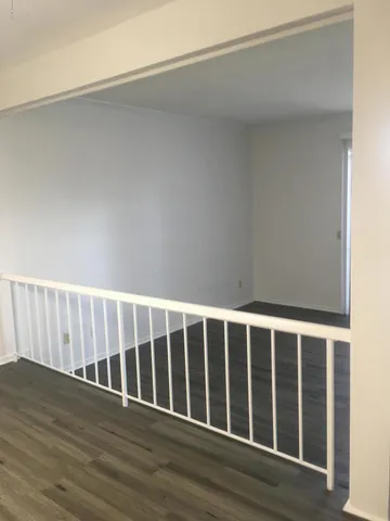 a view of wooden floor