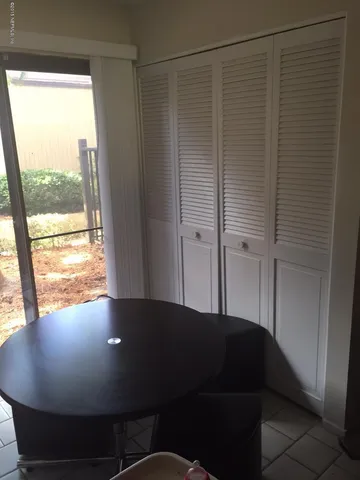 a view of balcony and window