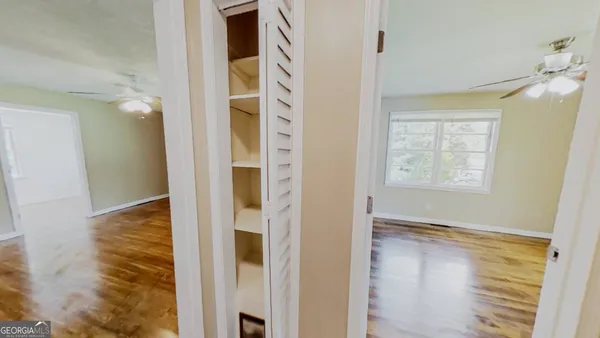 a view of front door