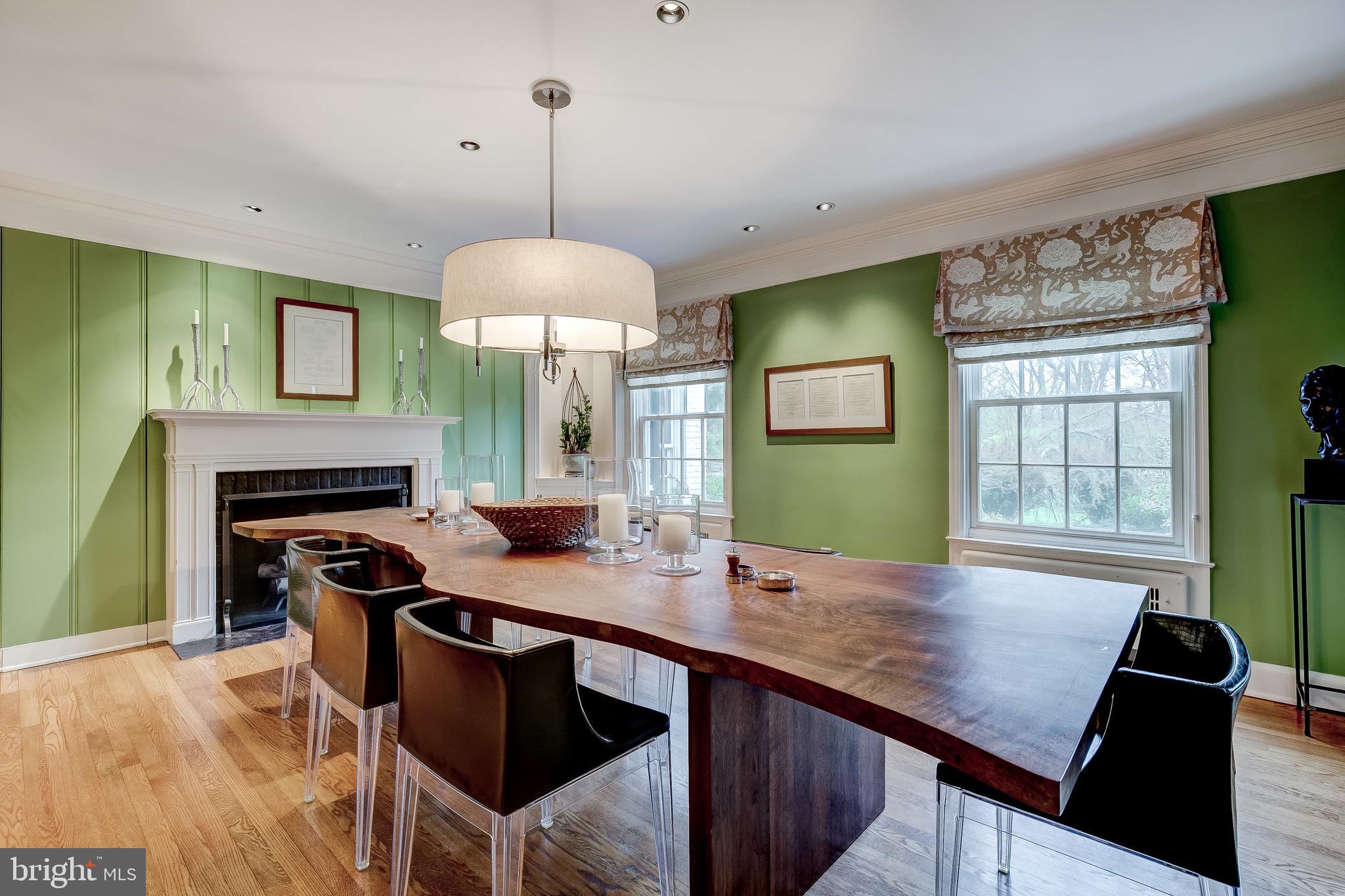 325 Garrison Forest Road Owings Mills, MD 21117 - Photo 25 of 51 Dining room with Fireplace
