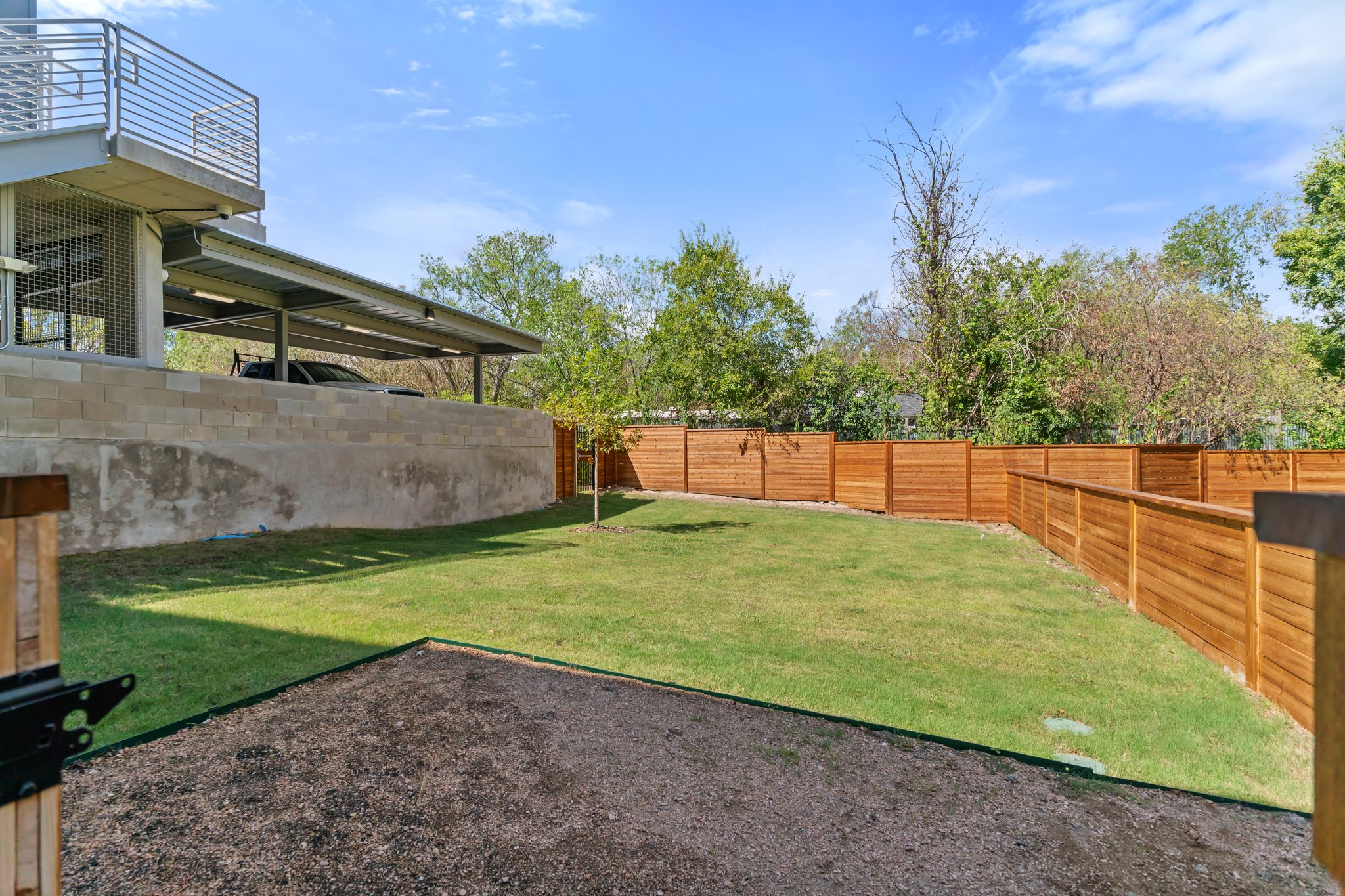 100 West Mockingbird Lane Austin, TX 78745 - Photo 22 of 24 a view of a backyard