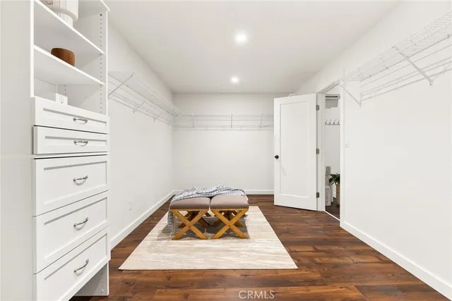 a room with storage and utility