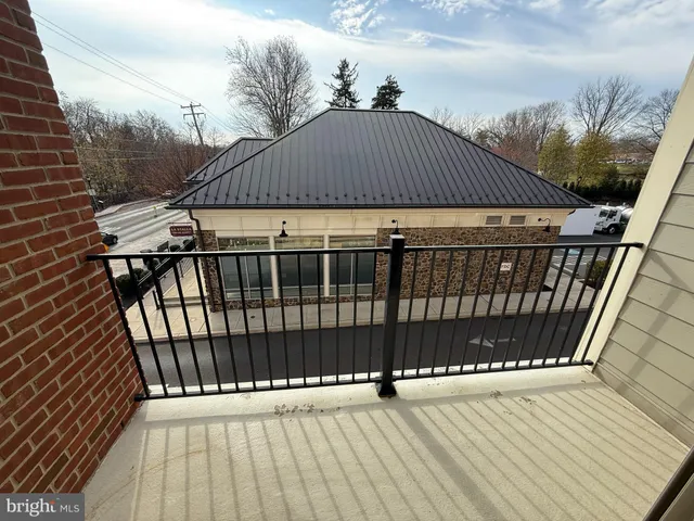 a view of a roof deck