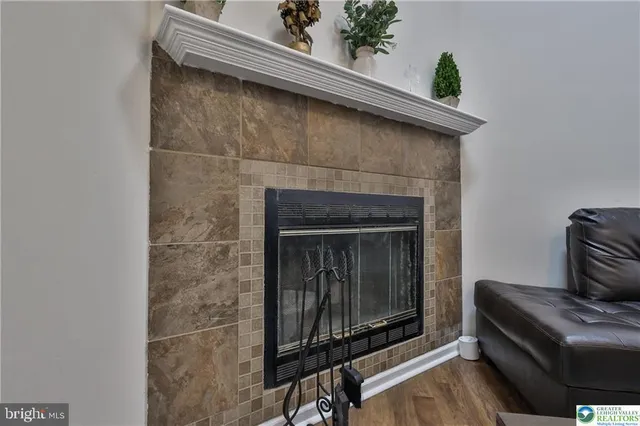 a view of a living room and bathroom