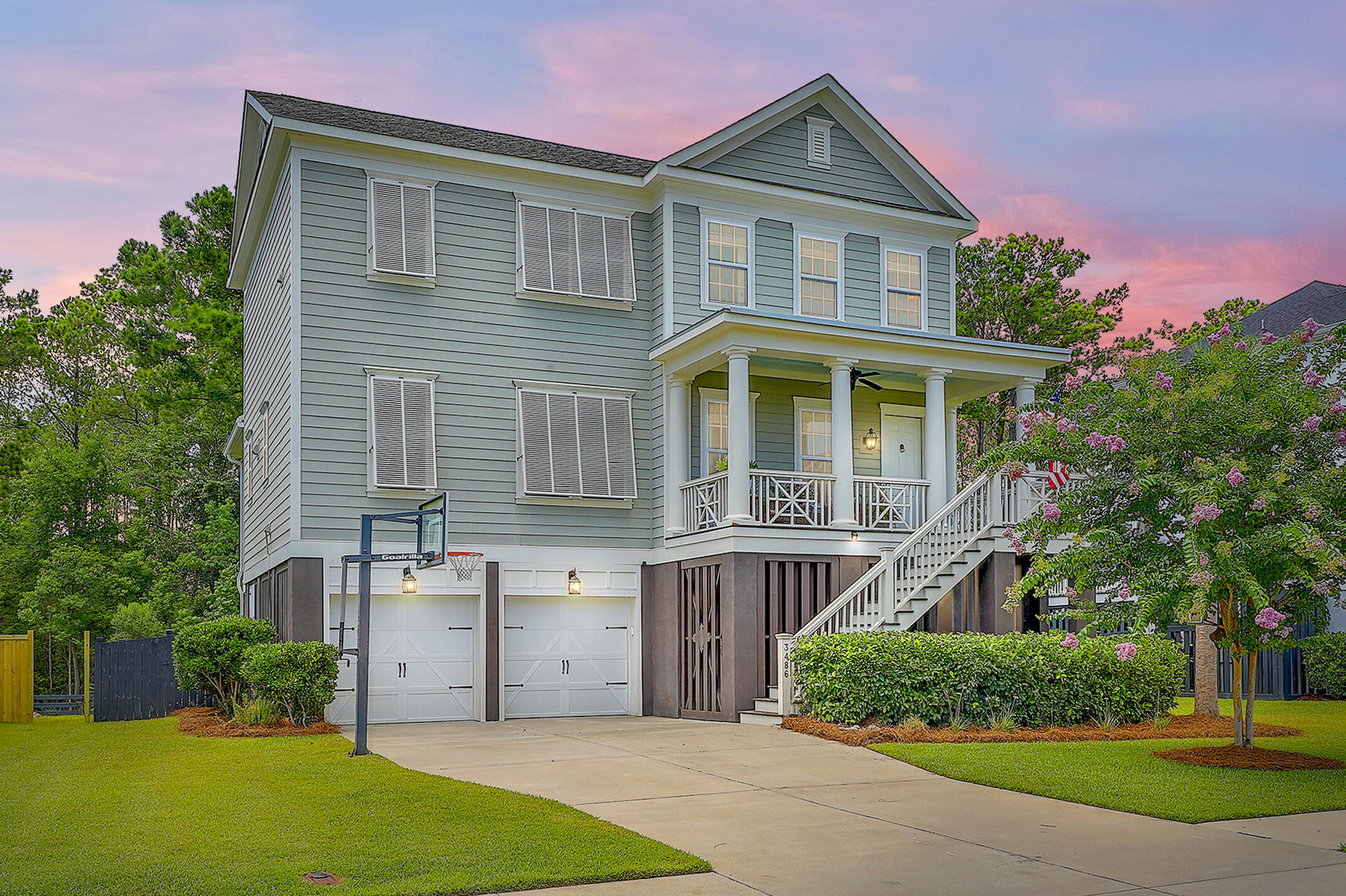 3486 Saltflat Lane Mount Pleasant, SC 29466 - Photo 1 of 45 saltflat-twilight