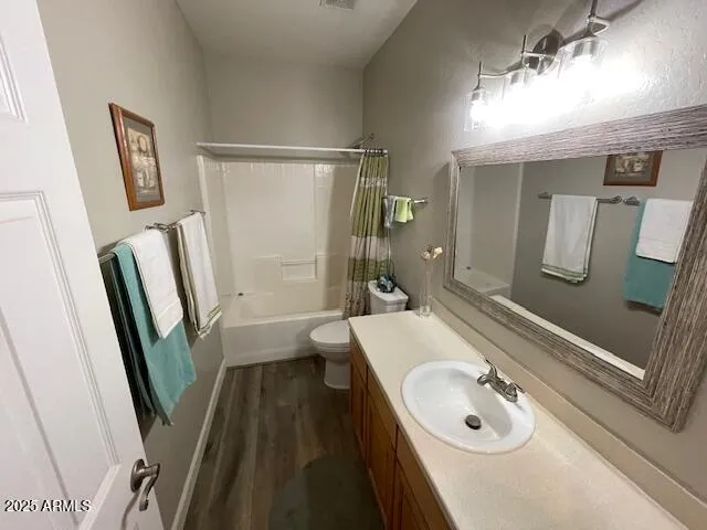 a bathroom with a sink a mirror a toilet and vanity