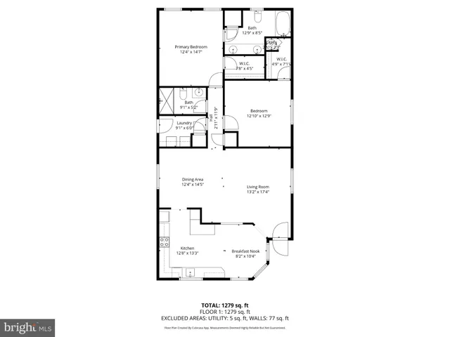 a picture of a floor plan