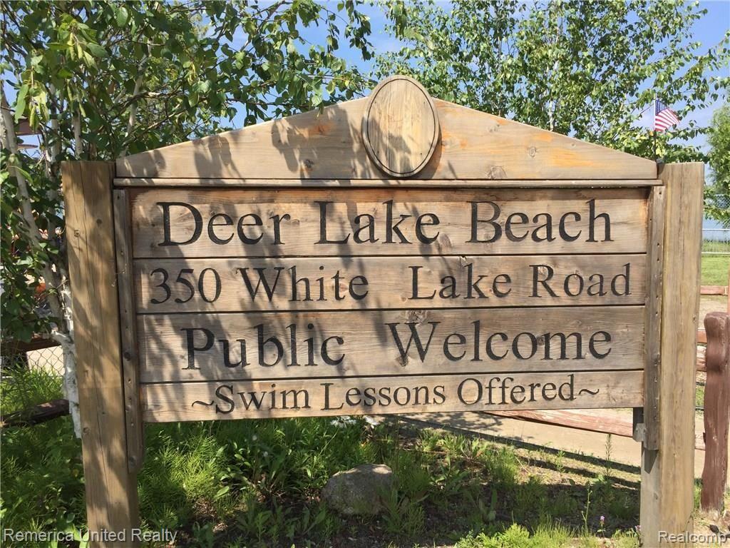 11 South Holcomb Road Clarkston, MI 48346 - Photo 26 of 28 So Close to this Public Beach!
