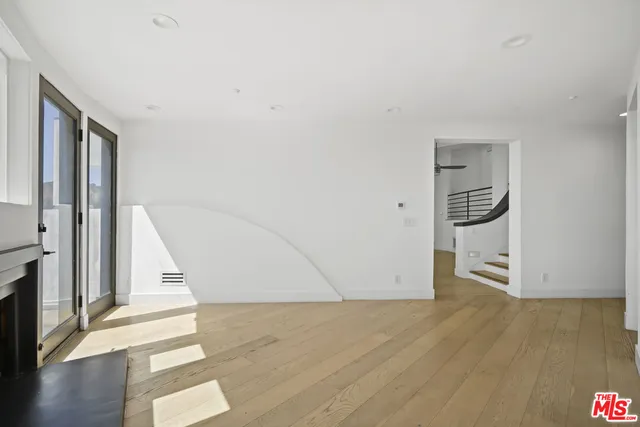 wooden floor in an empty room