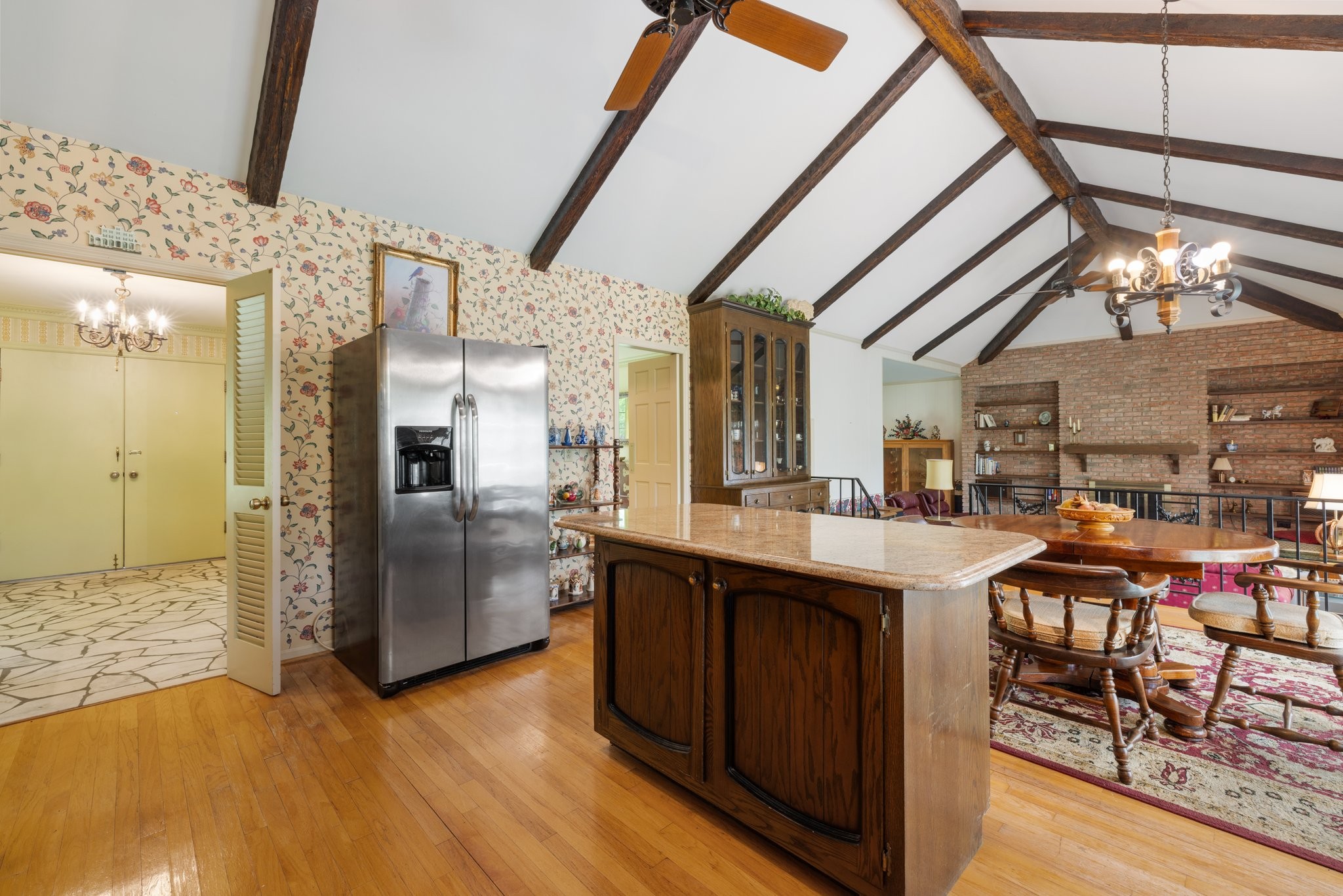 1409 Sneed Road West Franklin, TN 37069 - Photo 14 of 47 a kitchen with cabinets and stainless steel appliances