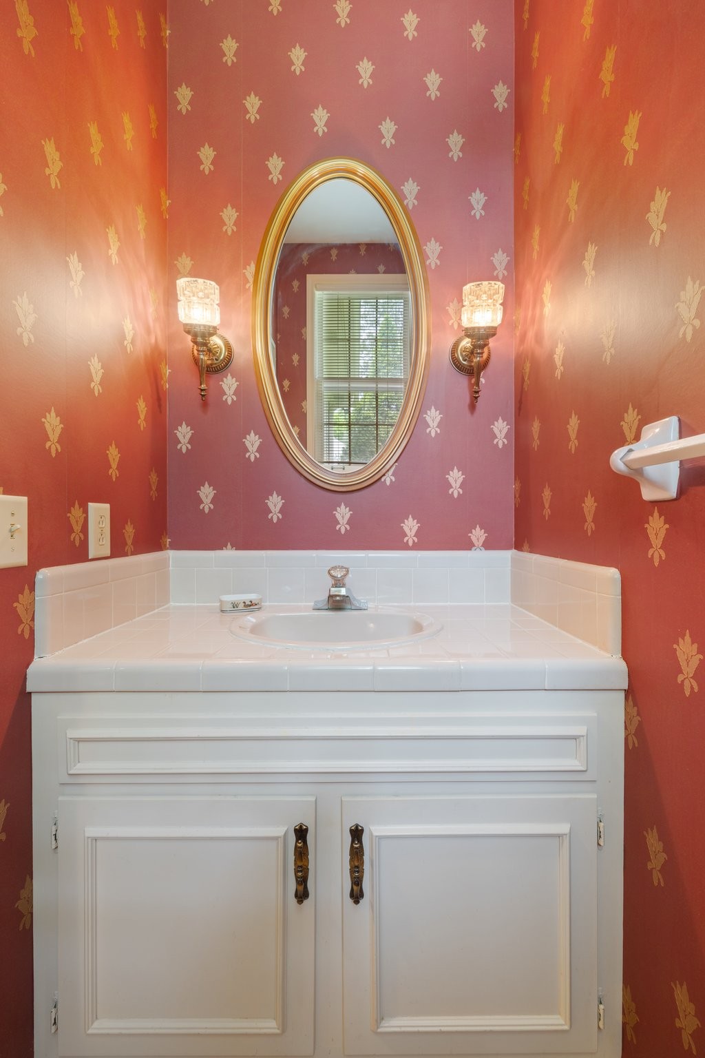 1409 Sneed Road West Franklin, TN 37069 - Photo 24 of 47 a bathroom with a sink a mirror and a vanity