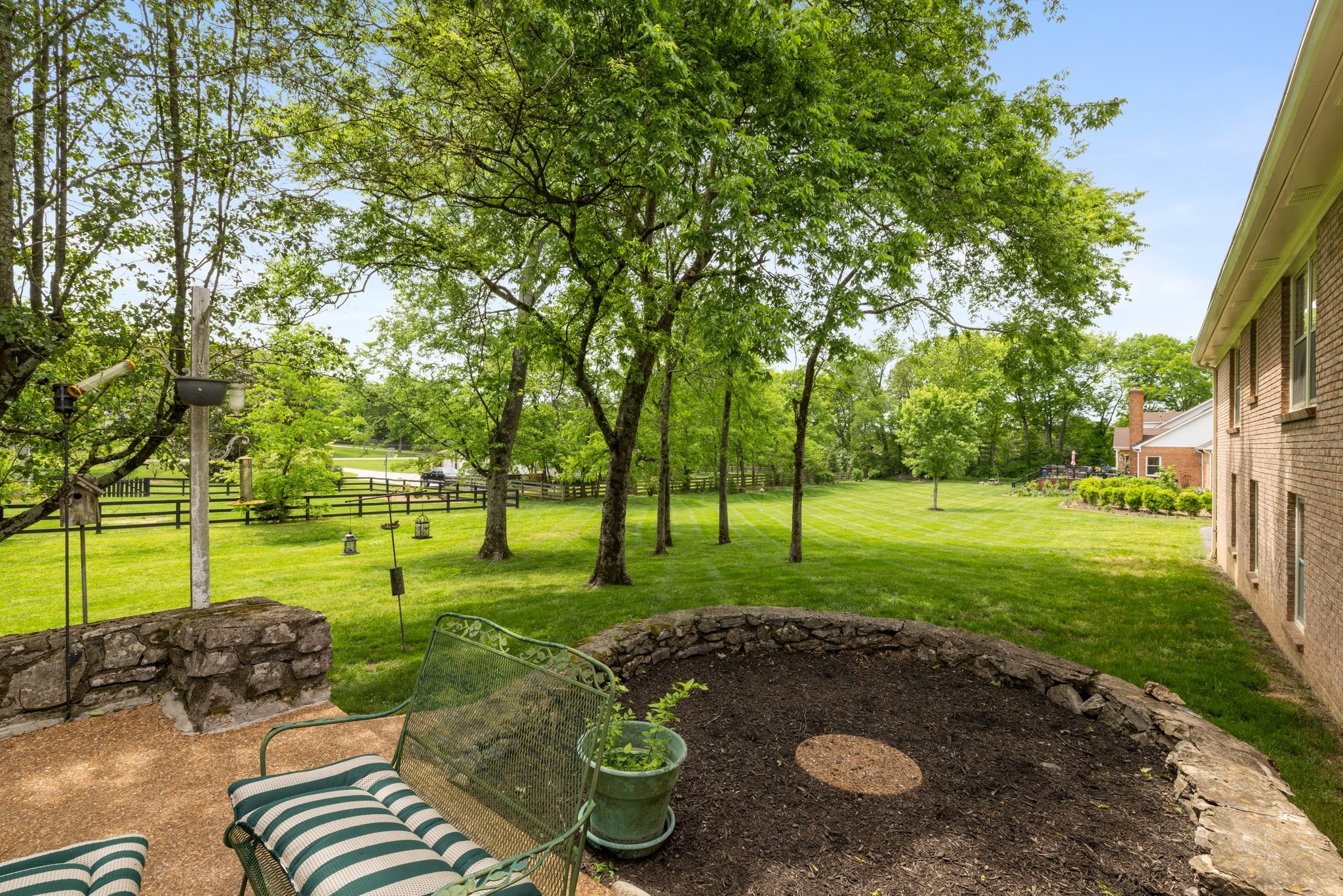 1409 Sneed Road West Franklin, TN 37069 - Photo 43 of 47 a view of a garden with a slide