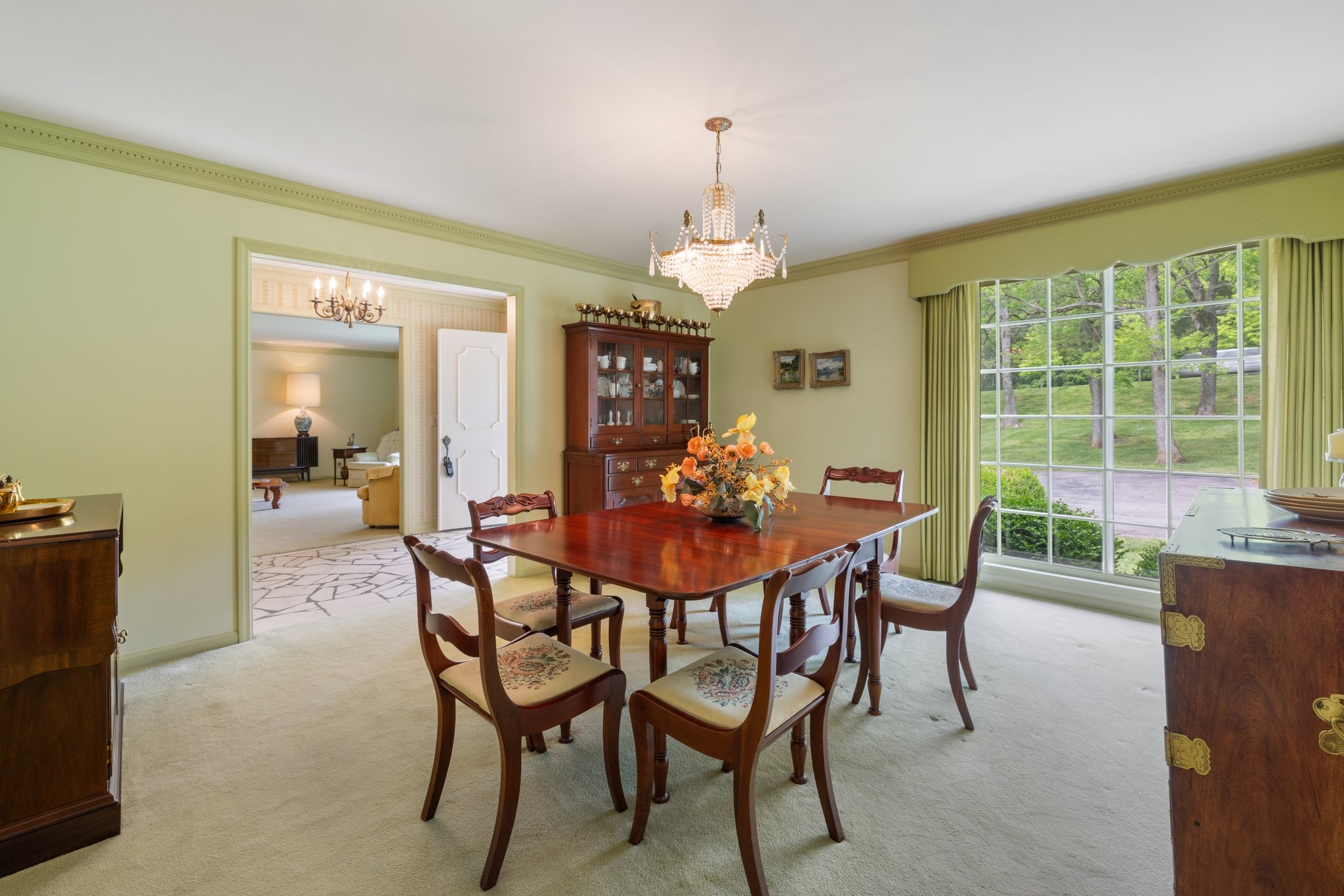 1409 Sneed Road West Franklin, TN 37069 - Photo 9 of 47 a view of a dining room with furniture window and outside view