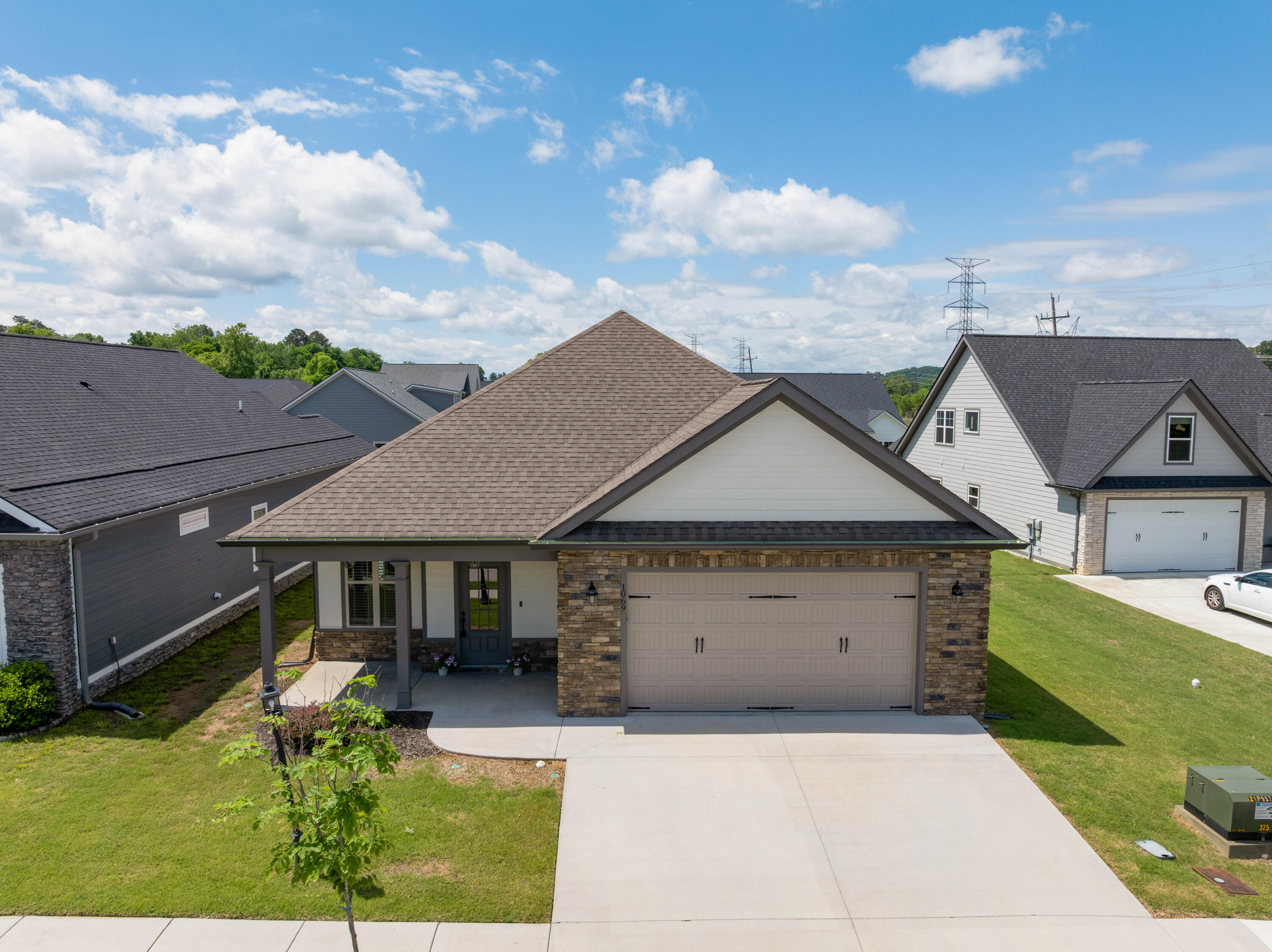 1069 Gibson Meadow Drive Chattanooga, TN 37421 - Photo 5 of 39 05 - 1069 Gibson Meadow - Drone