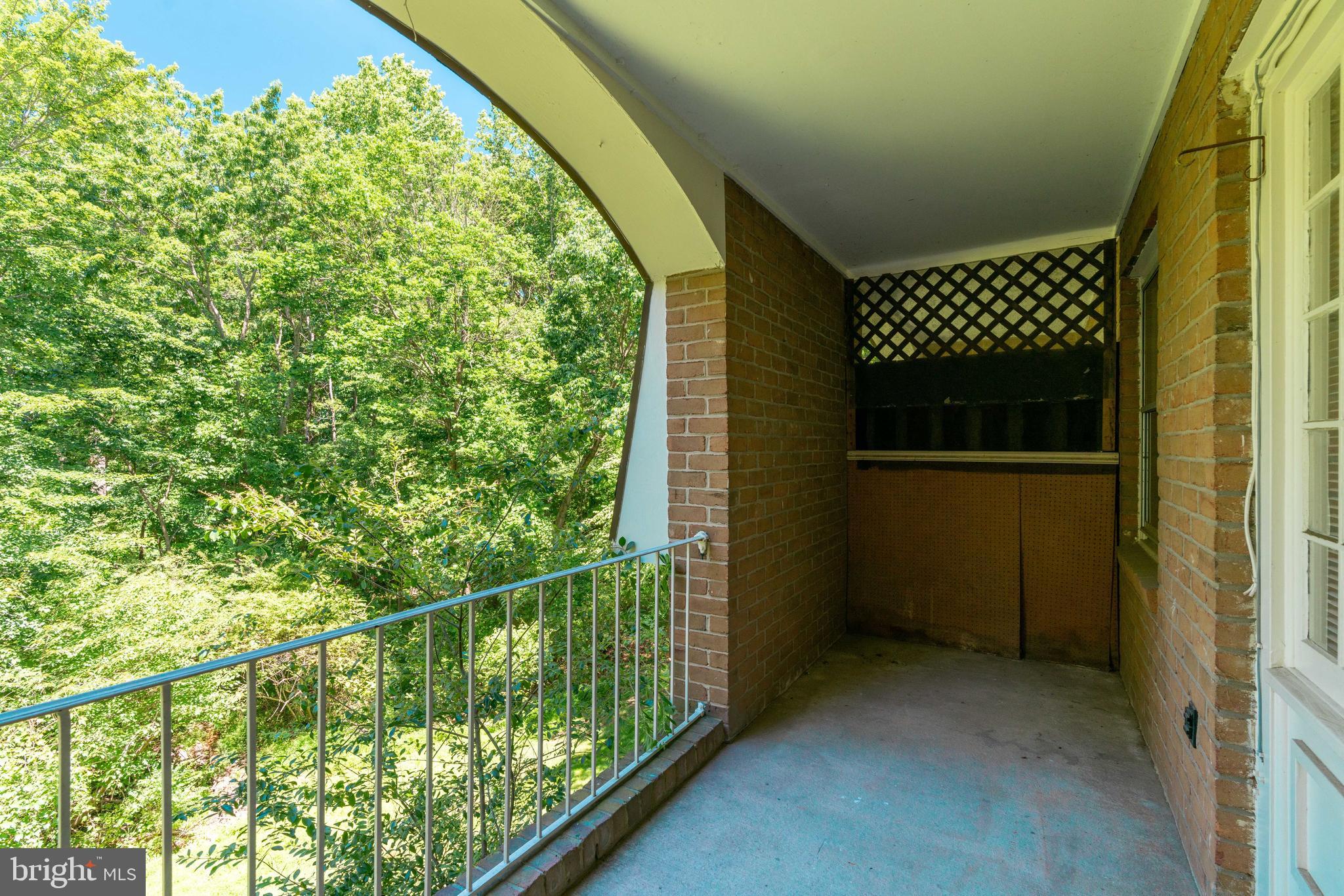 5905 Bayshire Road, Unit 184 Springfield, VA 22152 - Photo 31 of 48 balcony off of living room
