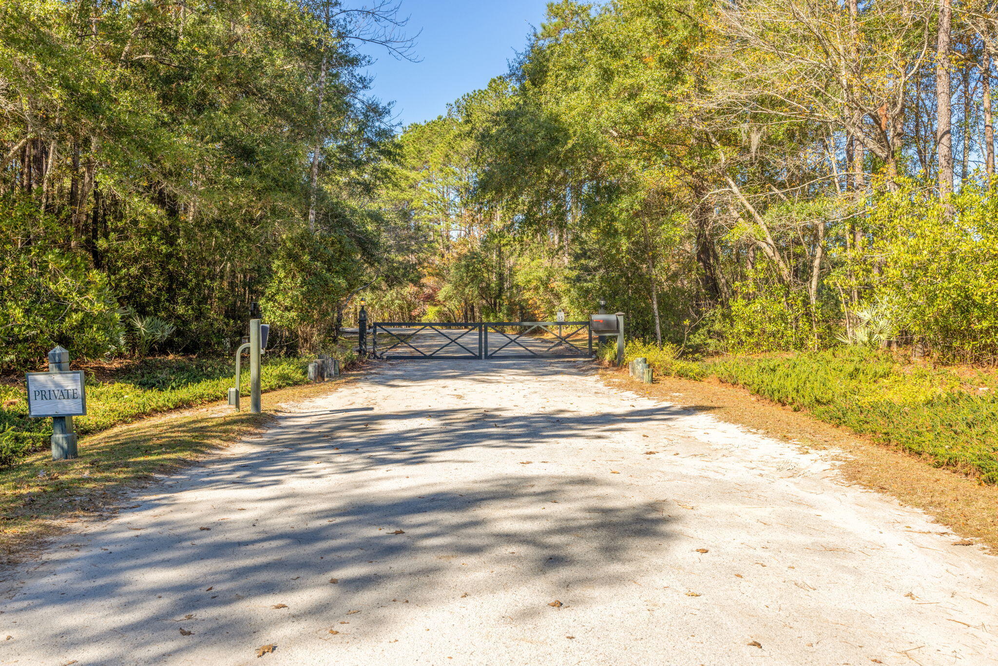 0 Polly Point Road Wadmalaw Island, SC 29487 - Photo 3 of 10 Gate