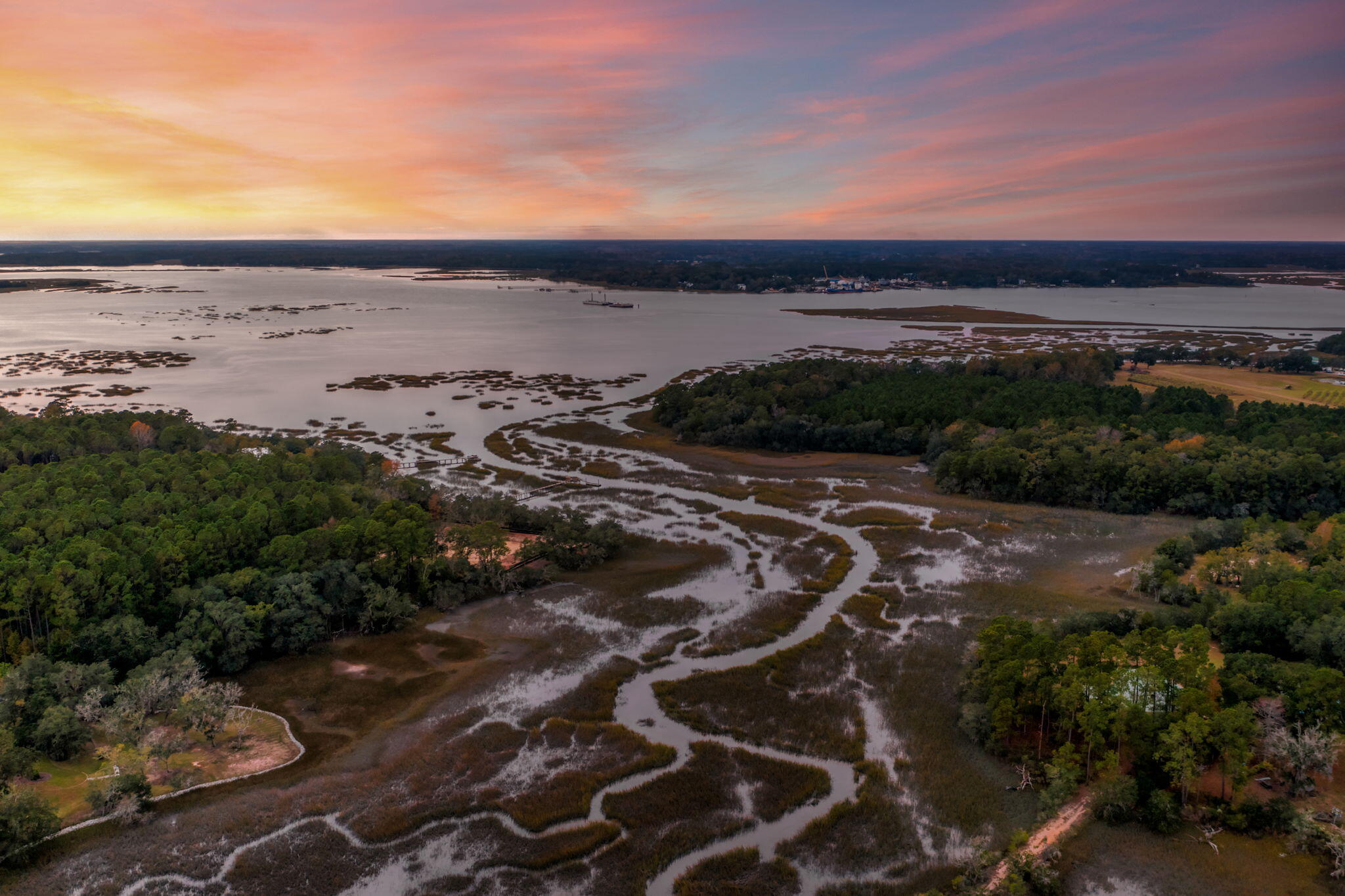 0 Polly Point Road Wadmalaw Island, SC 29487 - Photo 10 of 10 Aerial