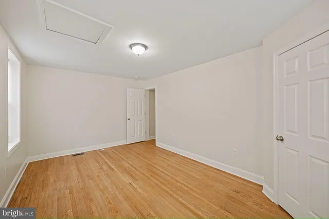 wooden floor in an empty room