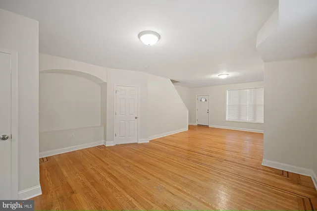 a view of empty room