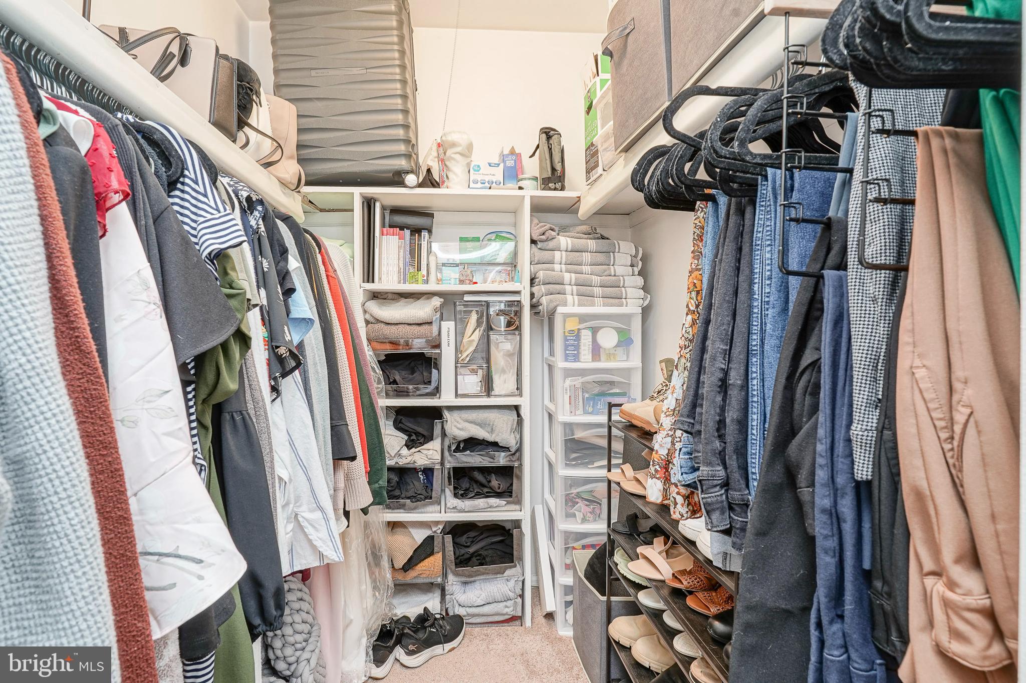 5 Kent Place Sewell, NJ 08080 - Photo 28 of 28 a view of walk in closet with clothes and shoes