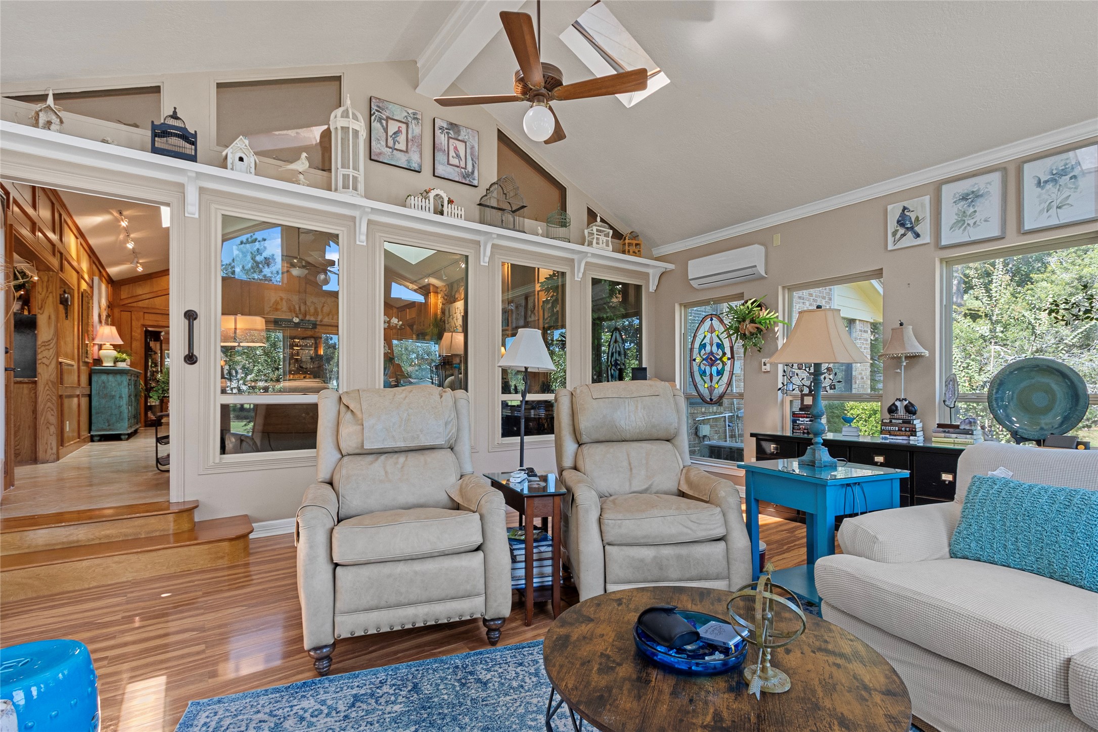 89 Heatley Street Trinity, TX 75862 - Photo 12 of 49 a living room with furniture fireplace and a large window