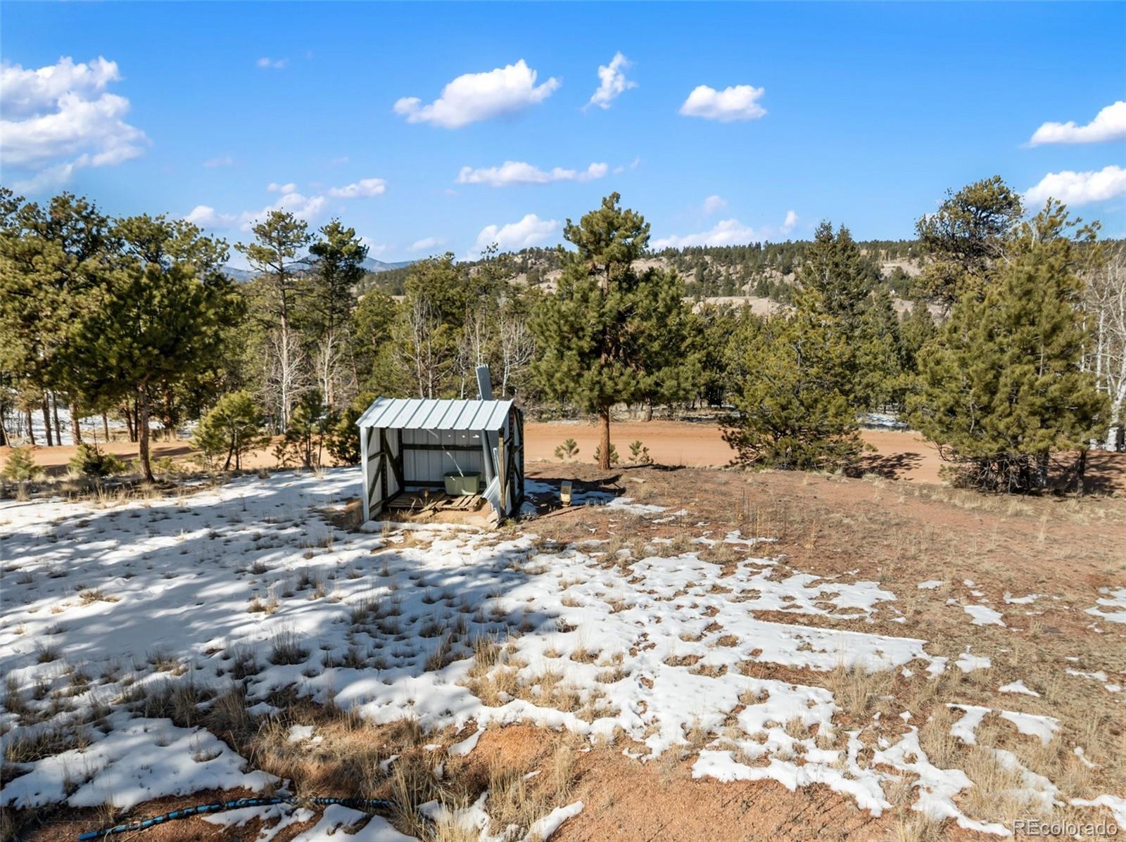 530 Columbine Road Florissant, CO 80816 - Photo 9 of 20 a view of a outdoor space with mountain view