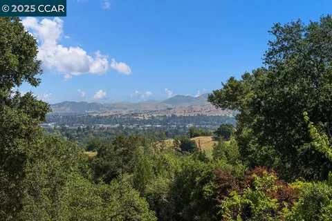 a view of lake and mountain