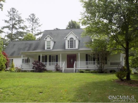 418 Chisholm Trail Rutherfordton, NC 28139 - Photo 1 of 22 front view of a house with a yard