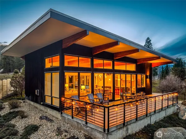 a view of outdoor seating