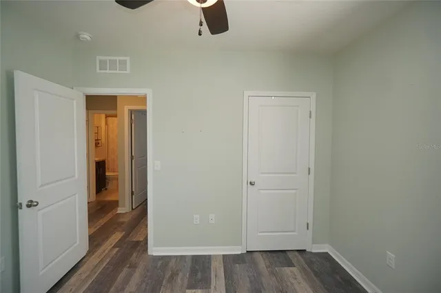 wooden floor in an empty room