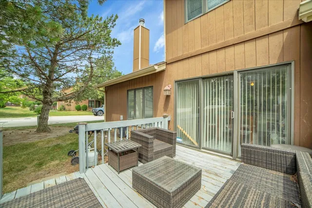 a view of deck with patio