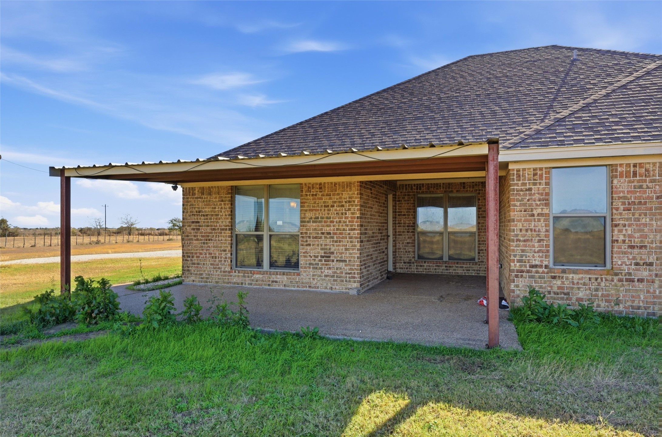870 Patton Road Valley Mills, TX 76689 - Photo 28 of 29 a view of a house with backyard and porch