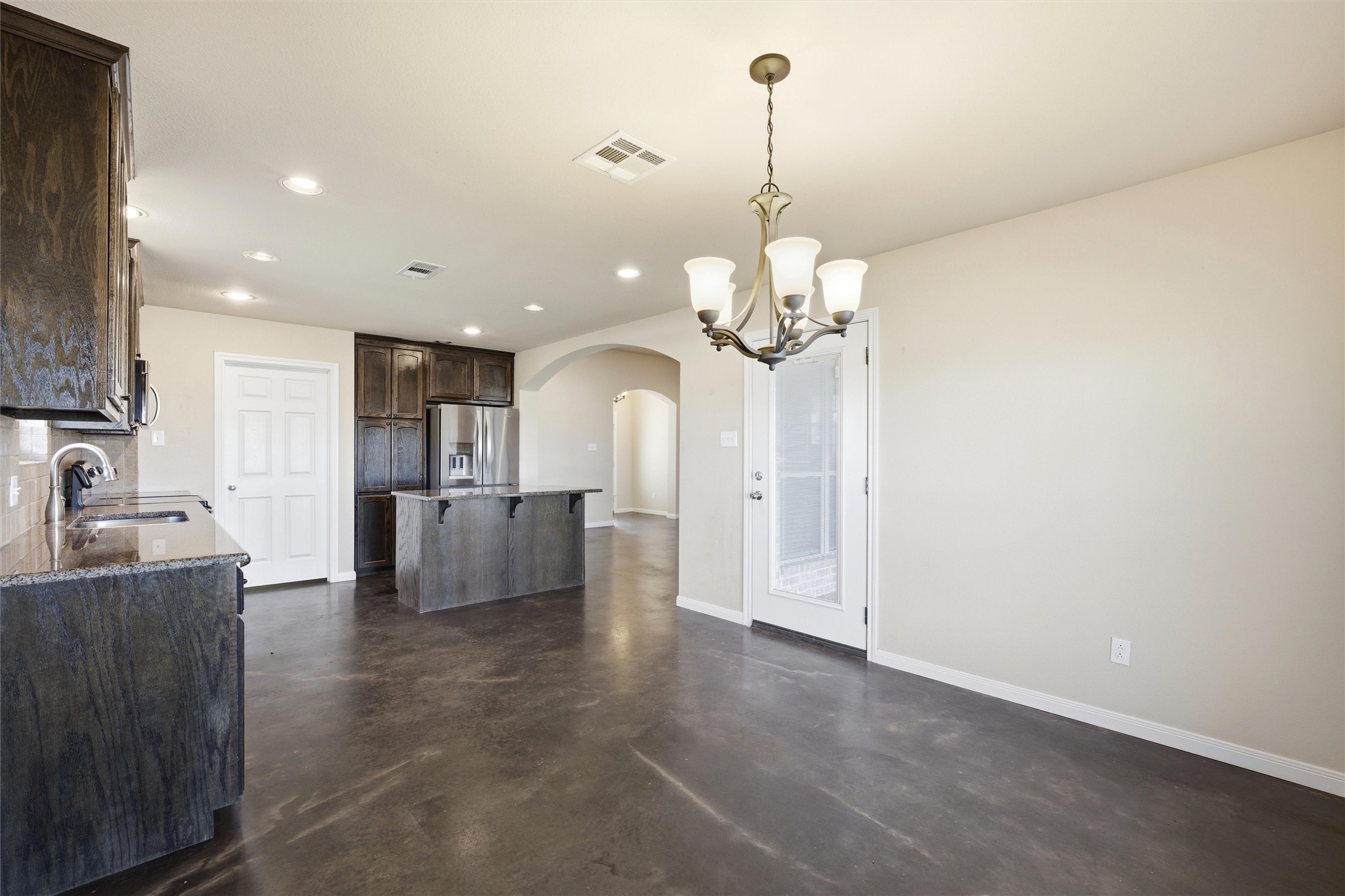 870 Patton Road Valley Mills, TX 76689 - Photo 10 of 29 a view of a kitchen with a sink stainless steel appliances and cabinets