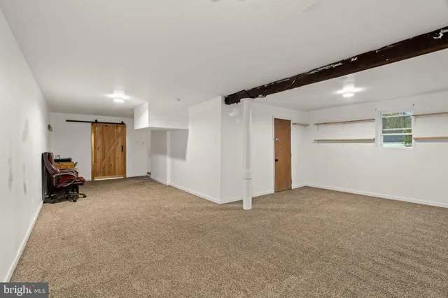 a view of empty room