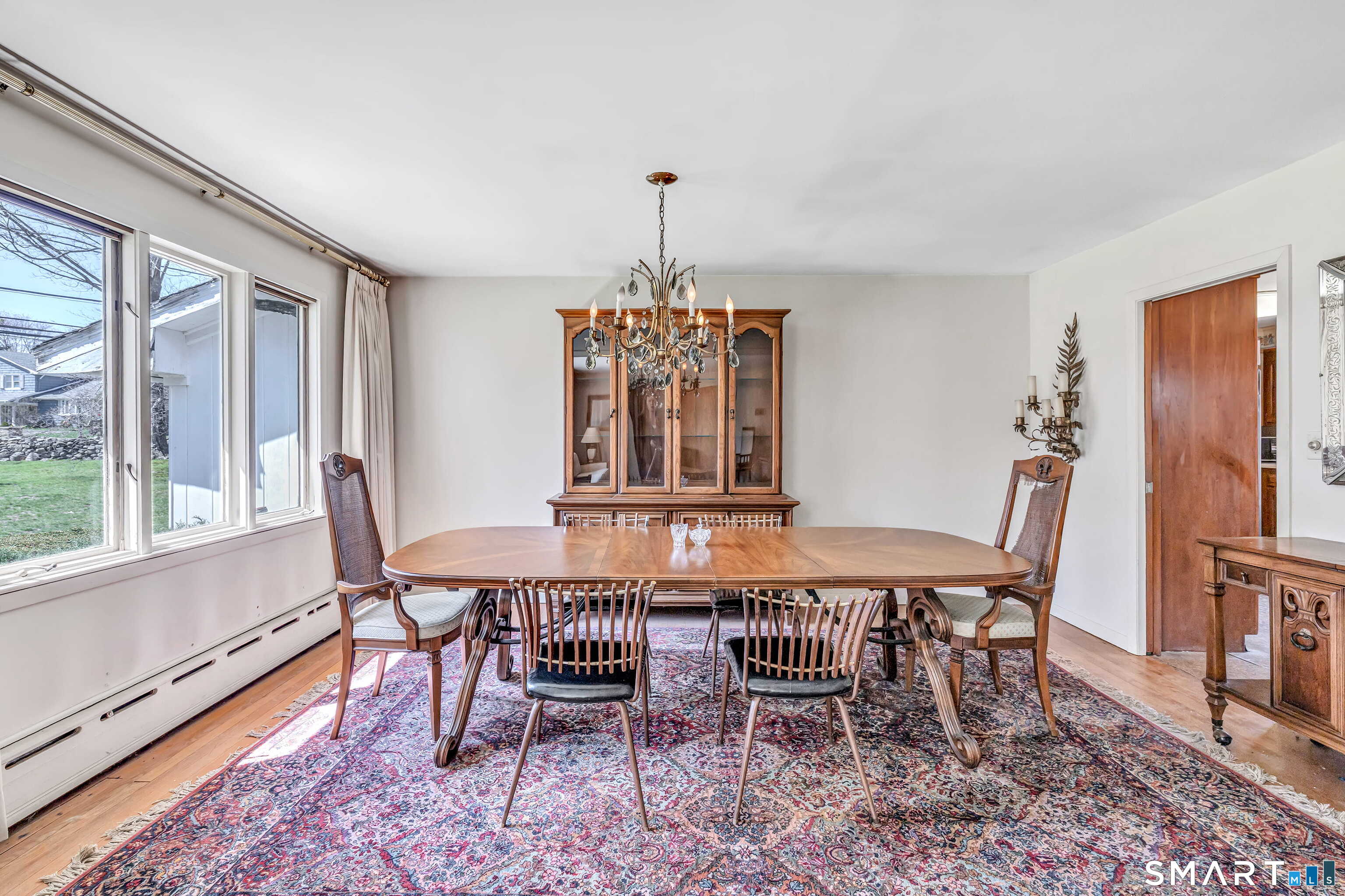 160 Sport Hill Road Easton, CT 06612 - Photo 9 of 40 a view of a dining room with furniture window and outside view