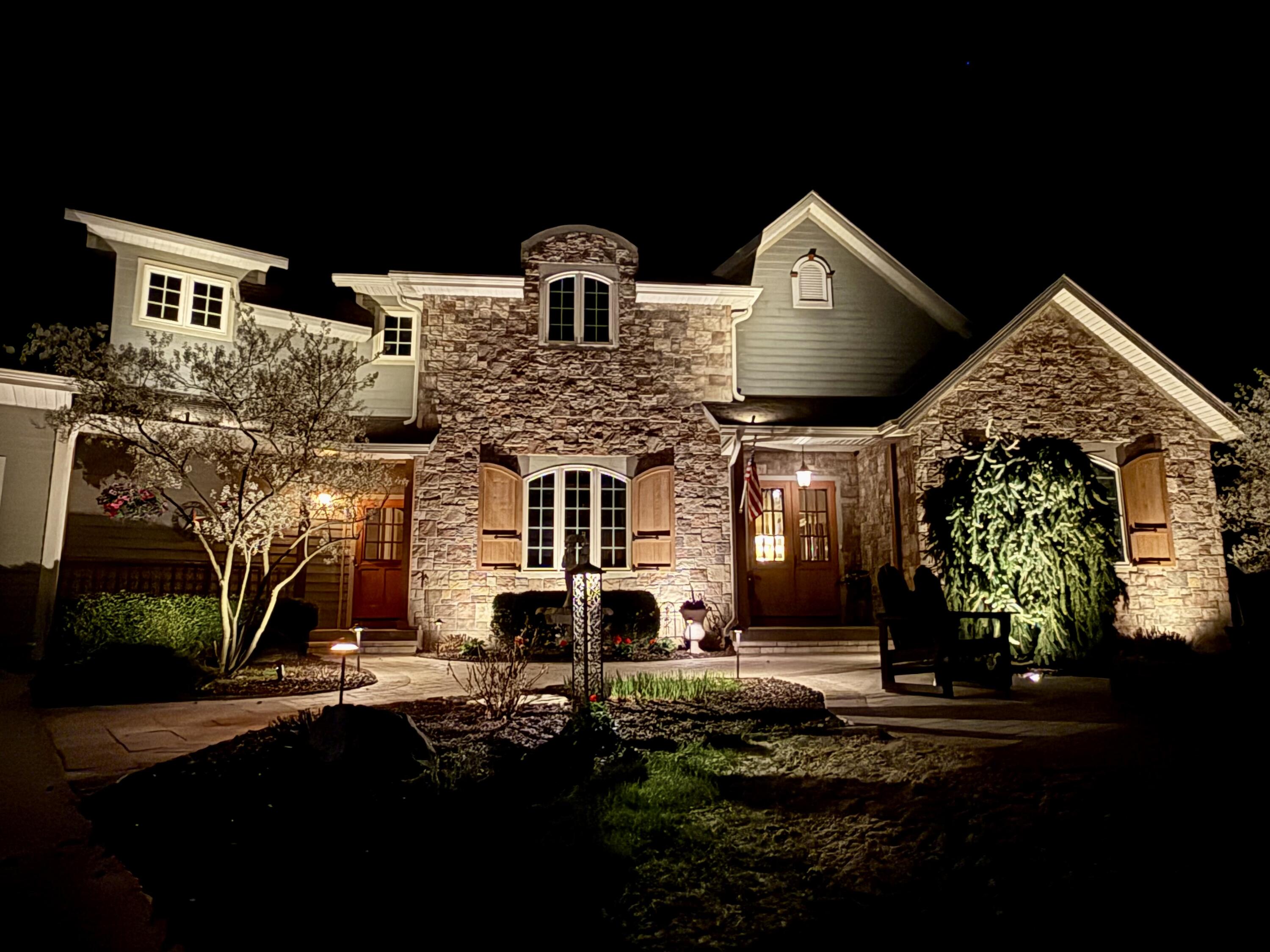 N4161 Kenney Lane Delavan, WI 53115 - Photo 47 of 62 Night View