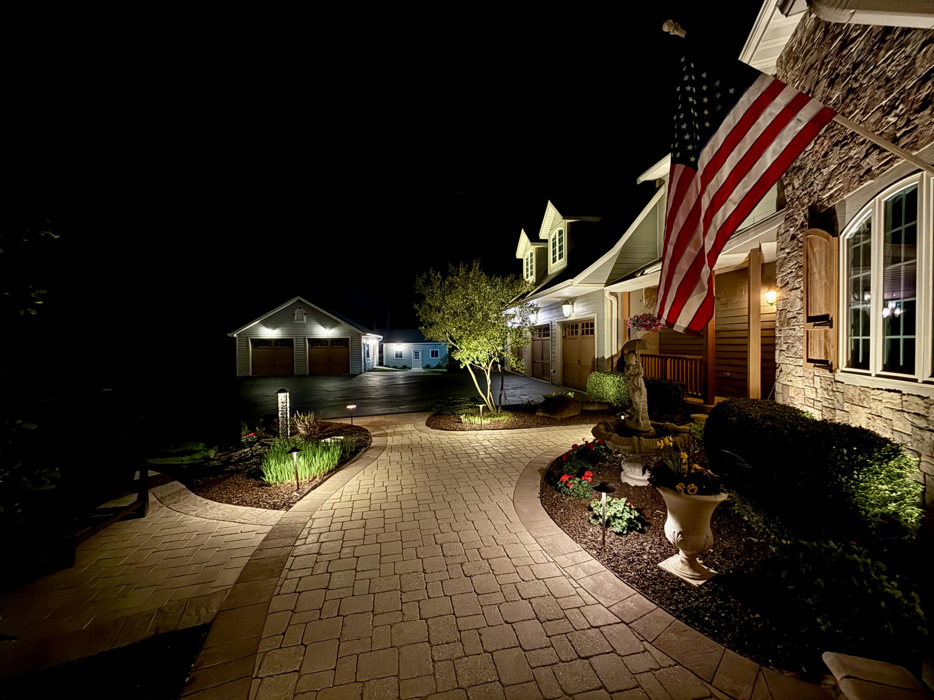 N4161 Kenney Lane Delavan, WI 53115 - Photo 48 of 62 Night VIew