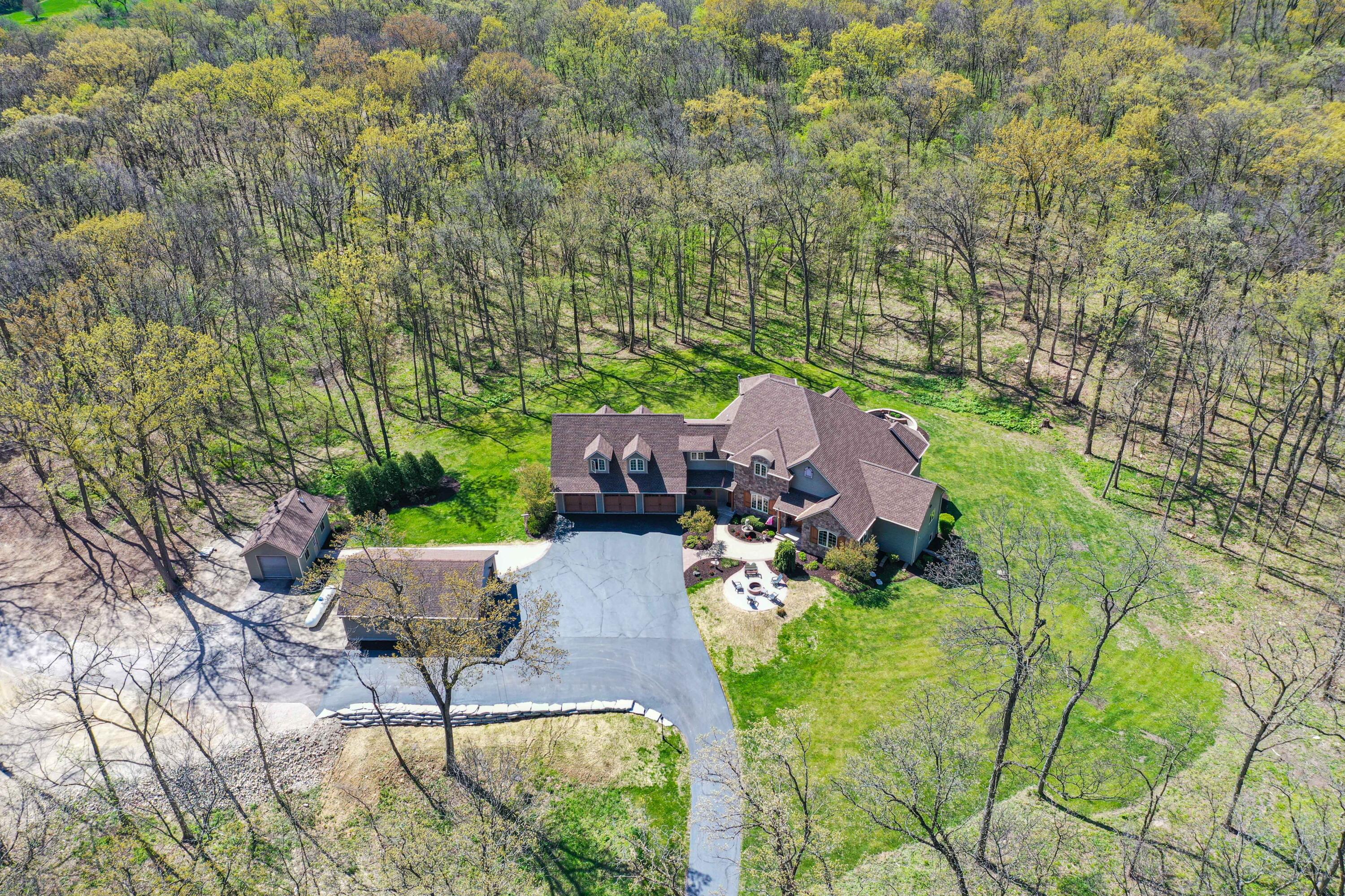 N4161 Kenney Lane Delavan, WI 53115 - Photo 52 of 62 Aerial View
