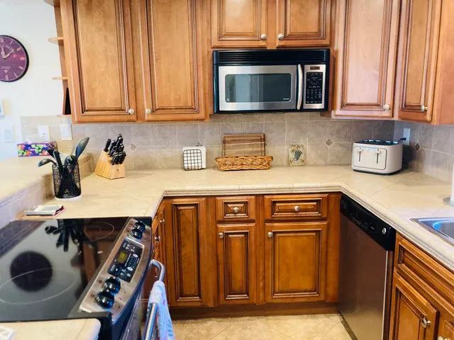 a view of a door and chair in the room