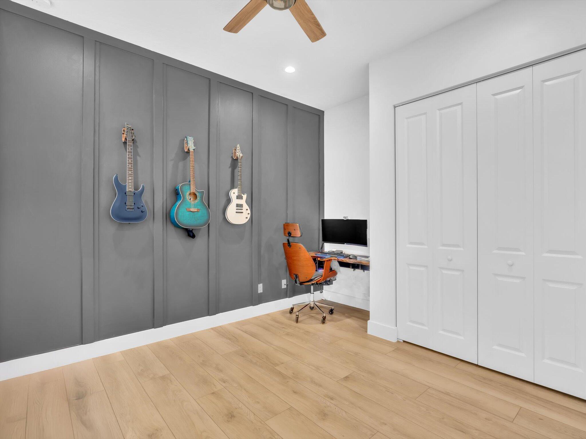 4708 Saddle Ranch Road Lake Worth, FL 33467 - Photo 13 of 45 a bedroom with a bed and furniture